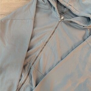 Brandy Melville Light Blue Christy Hoodie